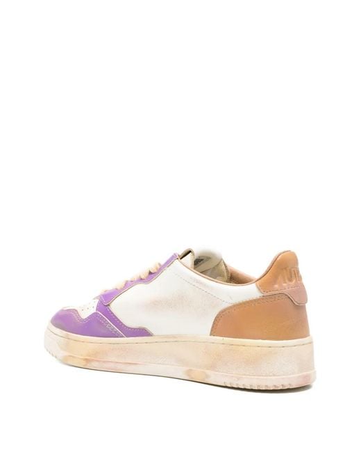 Autry Pink Sneakers