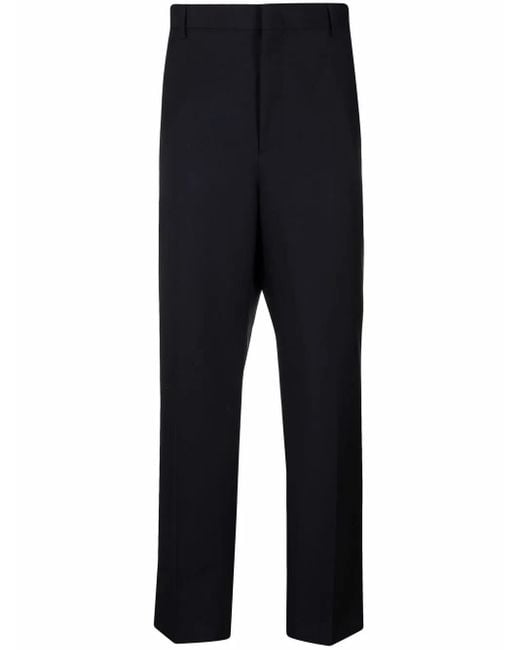 Valentino Garavani Blue Tailored Pants for men