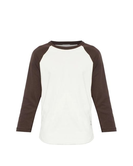 A.P.C. Black Raglan-Sleeves T-Shirt for men