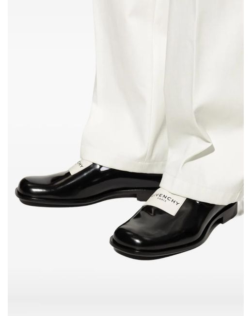 Givenchy Black Flat Shoes for men
