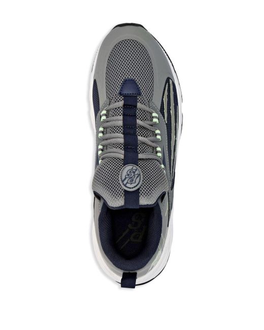 Philipp Plein Gray Lo-top Logo-print Sneakers