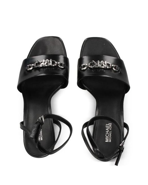 MICHAEL Michael Kors Black Rebecca Sandals