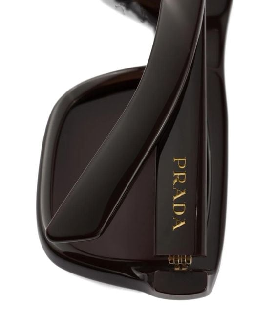 Prada Gray Eyewear Collection Sunglasses for men