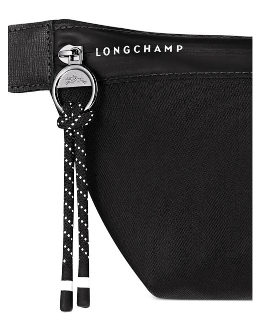 Longchamp Black L Le Pliage Energy Belt Bag for men