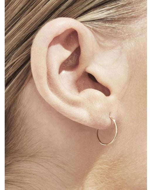 Shihara Metallic 18Kt Twist Round 01 Earring