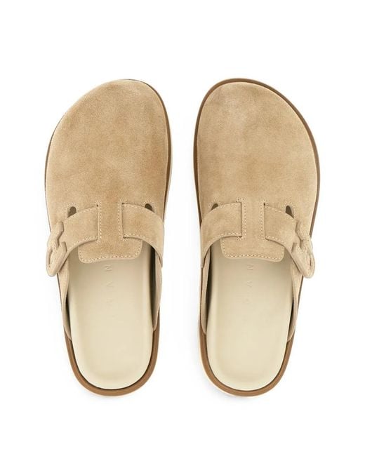 Hogan White H716 Mules