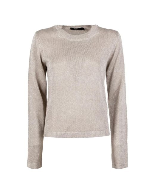 Seventy White Crew-Neck Sweater
