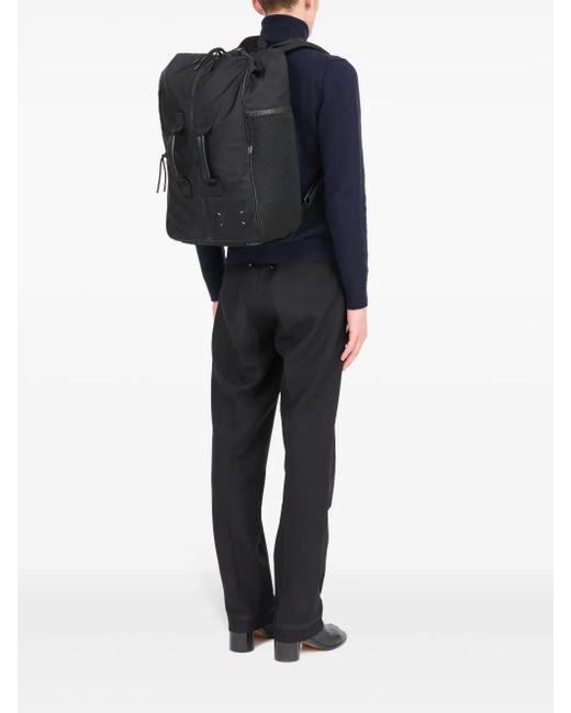 Maison Margiela Black High Tech Weekender Backpack