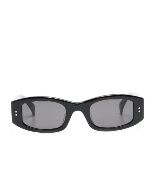 Lunettes de soleil KZ40166U à monture rectangulaire KENZO en coloris Gray