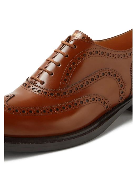 Derby Maverick di Versace in Brown da Uomo