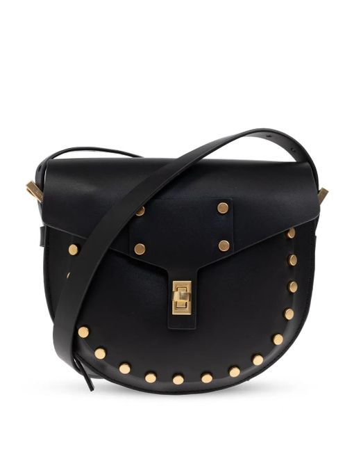 AllSaints Black Miro Cross Body Bag