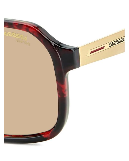 Carrera Black Geometric-Frame Sunglasses for men