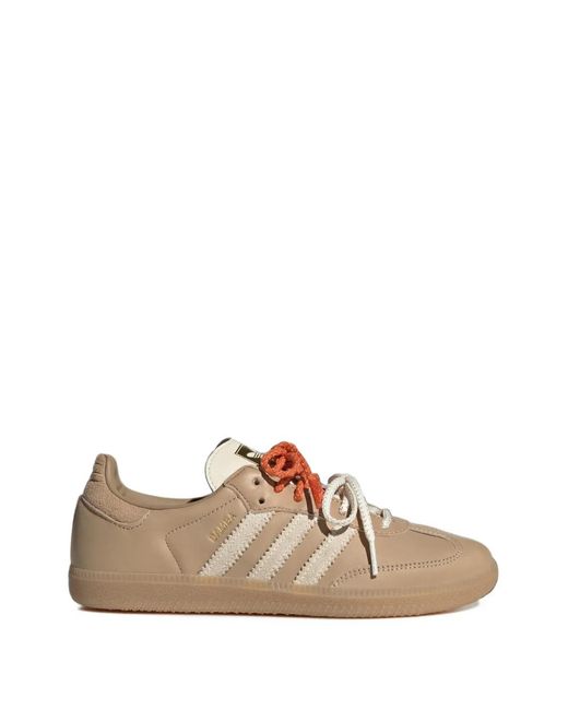 Adidas Brown Samba Sneakers