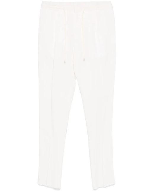 Lardini White Esmiami Trousers for men