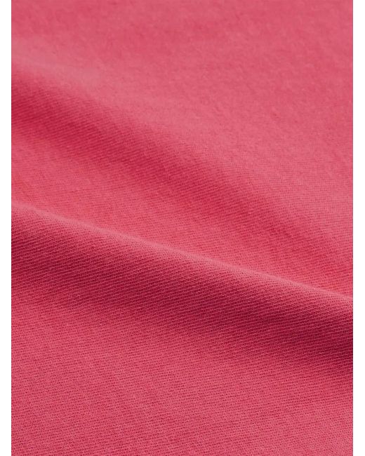 Sporty & Rich Pink Health Club Logo-Print Sweatshirt