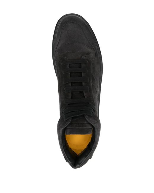 Doucal's Black Suede Sneakers for men