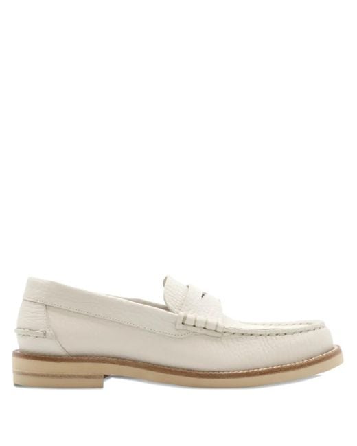 Pedro Garcia Sabela レザーローファー White