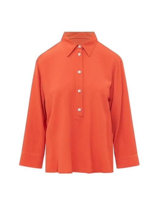 Glanshirt Orange Long-Sleeve Shirt