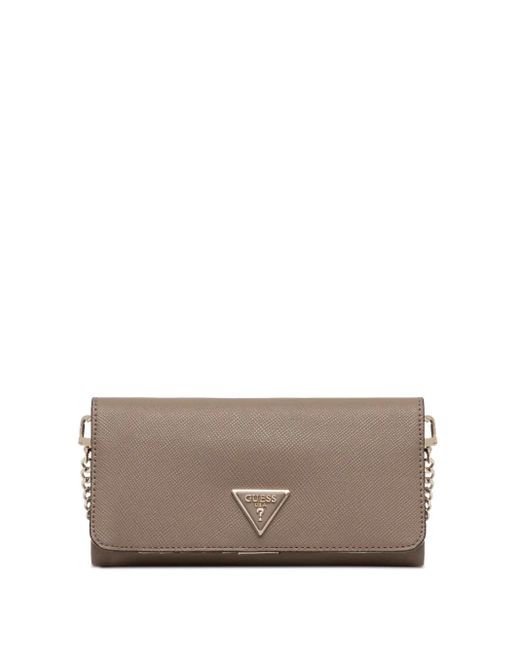 Guess Gray Noelle Clutch Bag