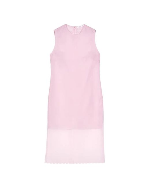 CECILIE BAHNSEN Pink Windflower Embroidered Dress