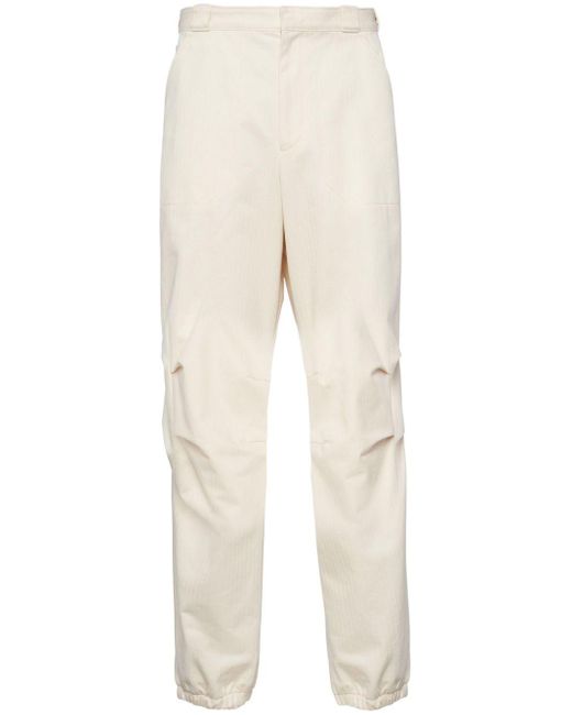 Prada Natural Cotton Pants for men