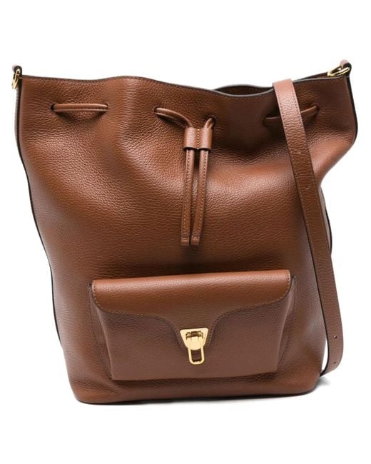 Coccinelle Beat Generation バケットバッグ M Brown
