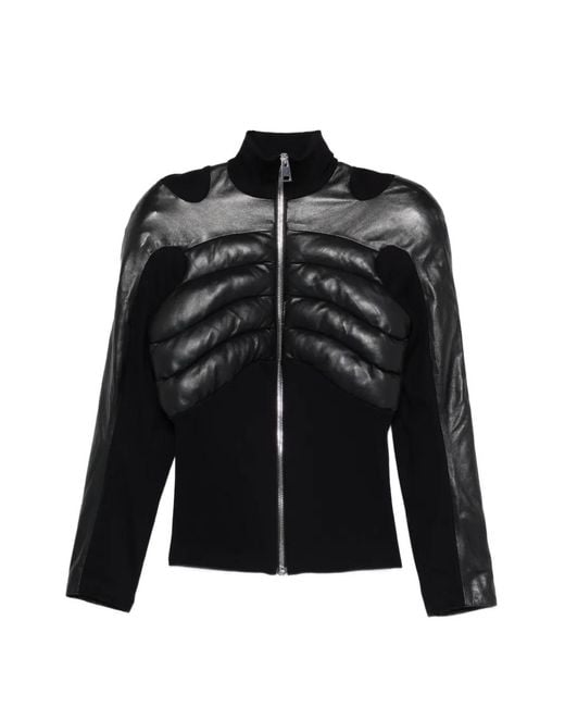 VICTOR CLAVELLY Black Doudoune À Fermeture Zippée