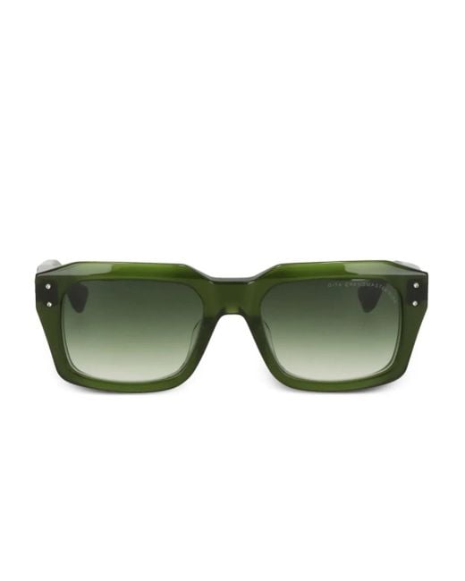 Dita Eyewear Green Grandmaster-Nine Square-Frame Sunglasses