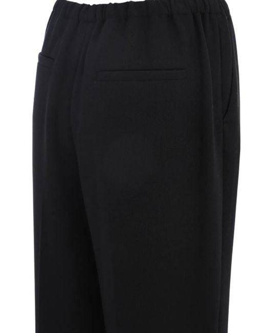Jonathan Simkhai Black Cillian Elasticated-Waistband Track Pants