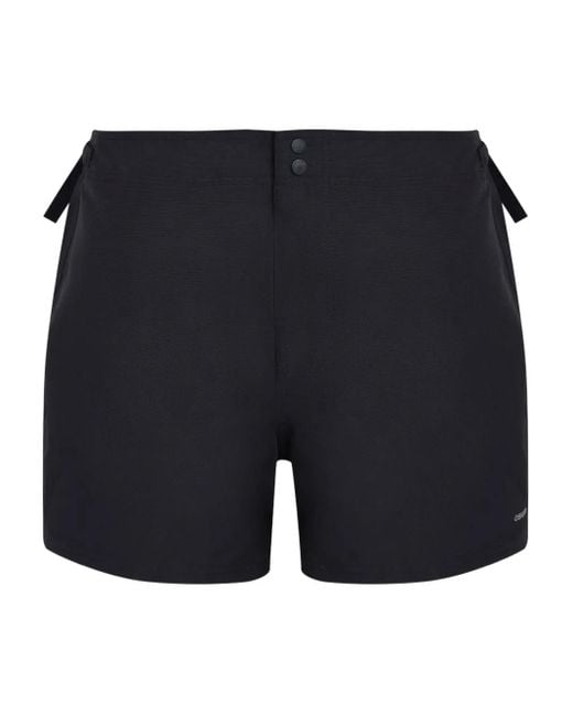Osklen Blue Button-Front Swim Shorts for men