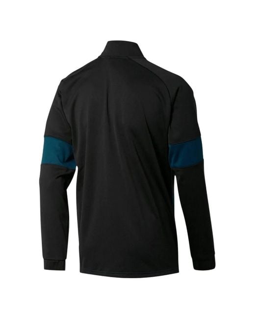 PUMA Blue Blaster Colourblock Zip Sweatshirt for men