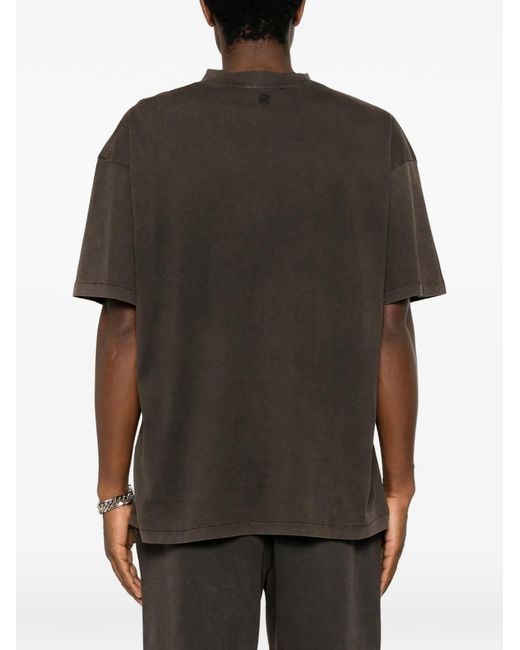 Camiseta Initial Con Placa Del Logo Represent de hombre de color Gray