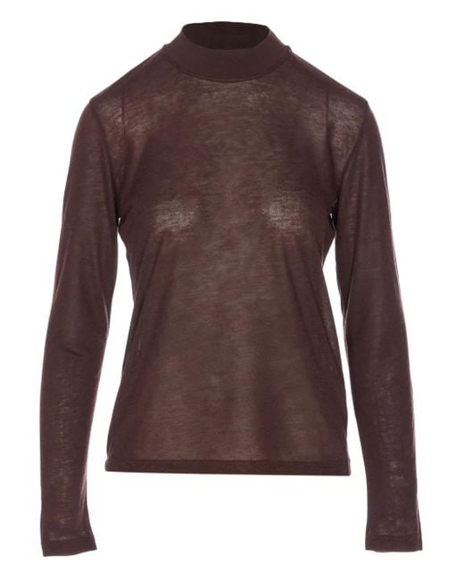 Mohair Sweater Filippa K Trui Filippa K FLUFFY HAMMER SLEEVE Trui