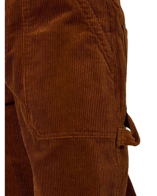 Isabel Marant Brown Ablov Straight-Leg Trousers for men