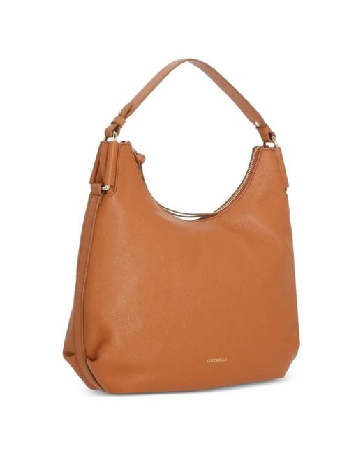 Coccinelle Brown Rebekka Shoulder Bag