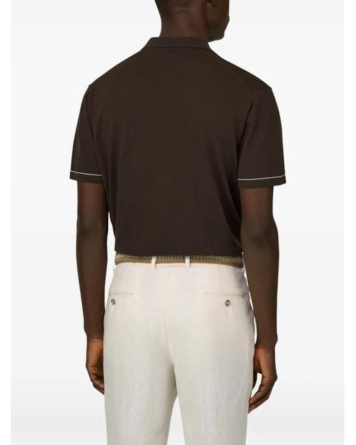 T-Shirt À Col V Boggi pour homme en coloris Black