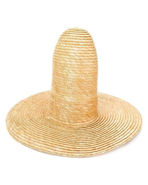 Awake Couture Tall Straw Hat
