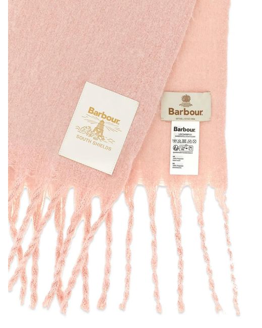 Barbour Pink Ellison Scarf