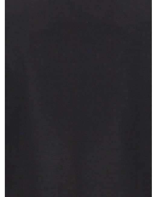 Gran Sasso Black Crew-Neck Short-Sleeve T-Shirt