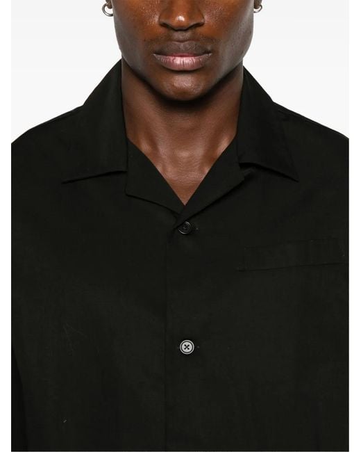 Givenchy Black 4G-Motif Poplin Jacket for men