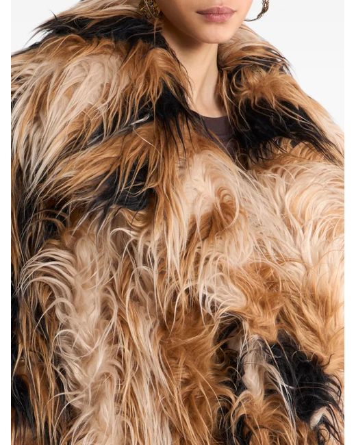 Etro Brown Alpaca-Wool Coat