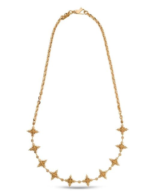 Emanuele Bicocchi White Stella Ventis Star-Embellishments Necklace