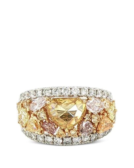 HYT Jewelry Metallic Diamond Ring