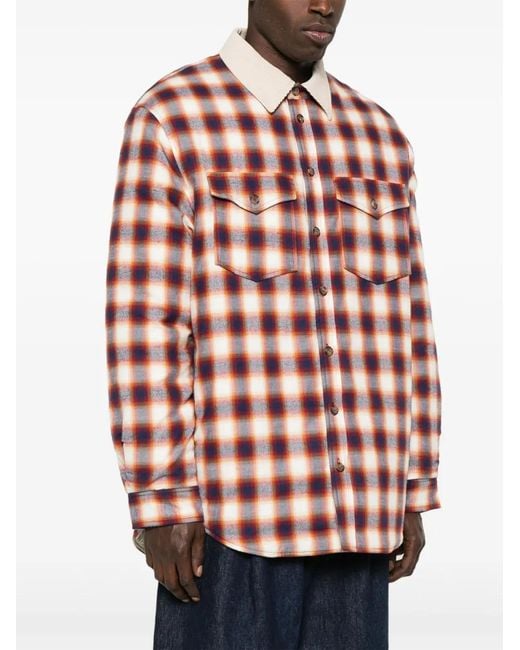 Isabel Marant Red Steeve Shirt Jacket for men