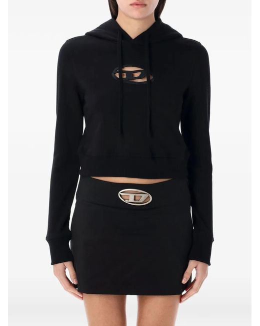DIESEL Black F-Slimmy Hoodie