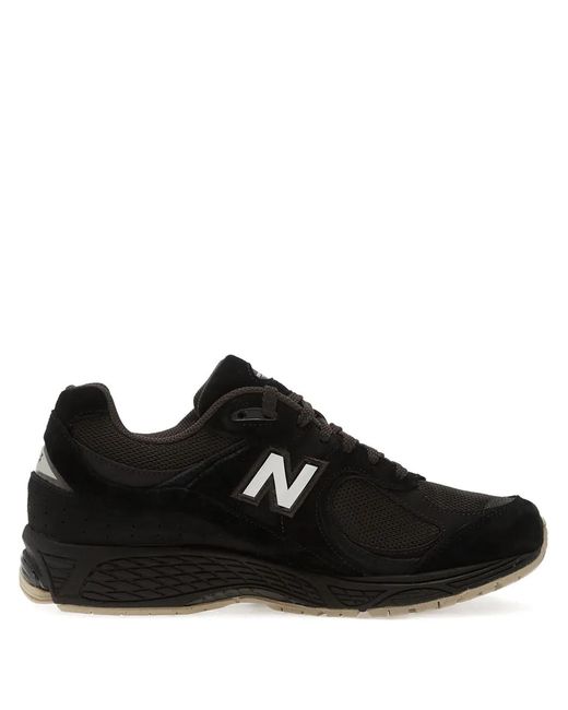 New Balance Black 2002R Suede Trainers