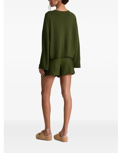 Alice + Olivia Green Margie Sweater