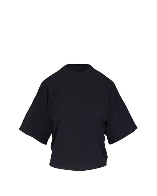 Michael Kors Blue Shaun Stretch Viscose T-Shirt