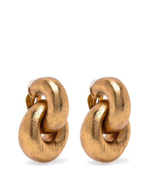 Monies Metallic Ohrclips Mit Gliedern