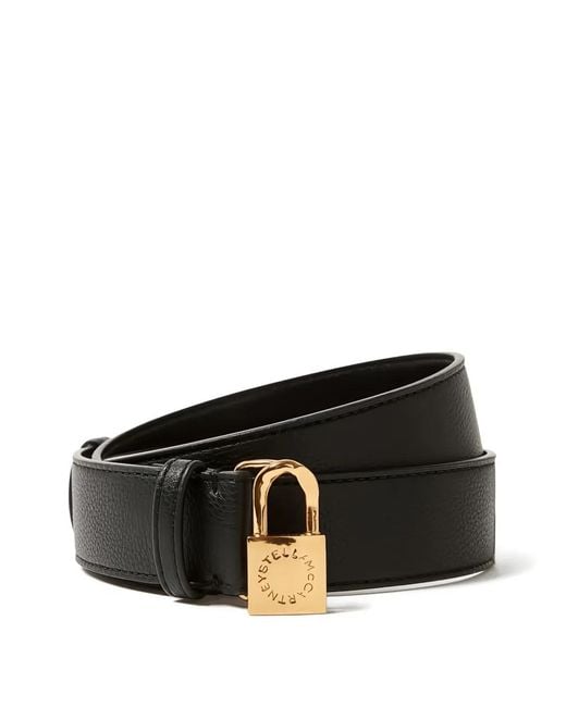 Stella McCartney Black Ryder Belt